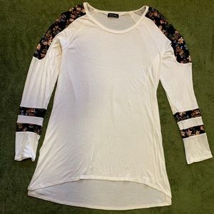 Asymmetrical Hi/Low Zutter Tunic